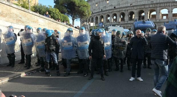  Cortei Roma, ora è allerta per la manifestazione Usb: venerdì prossimo Capitale blindata 