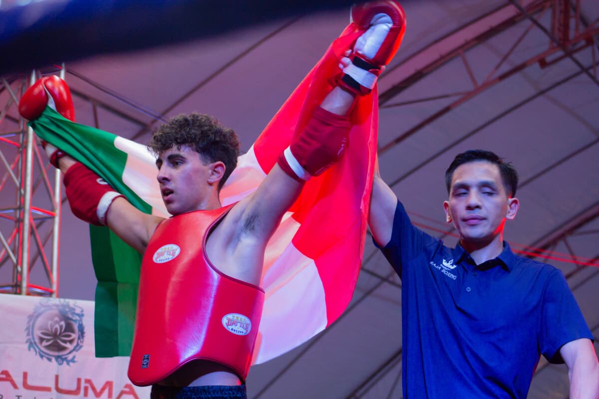 Gabriele Di Sora conquista la Thailandia: oro nella Muay Thai a soli 18 anni