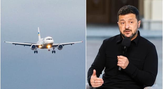  Zelensky, l'aereo «quasi colpito da un drone». La minaccia, l'allarme e poi il ridimensionamento: cosa è successo in Moldavia 