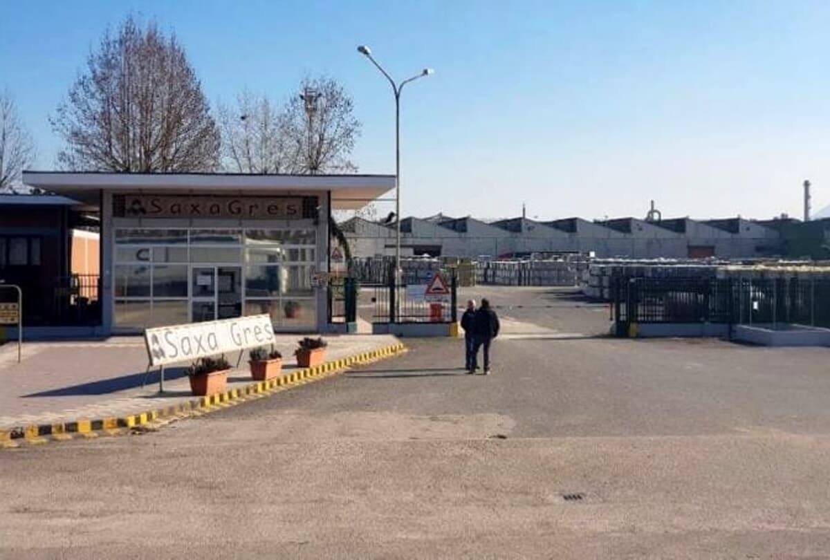 Saxa Gres, il Tribunale dichiara la liquidazione giudiziale, futuro incerto per gli stabilimenti di Anagni e Roccasecca