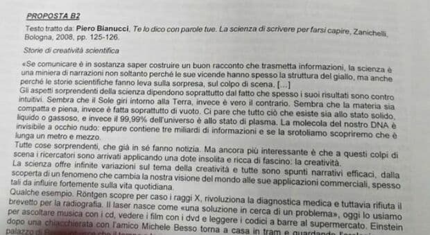  Tracce maturità 2026, la soluzione dell'intelligenza artificiale all'analisi del testo argomentativo di Piero Bianucci 