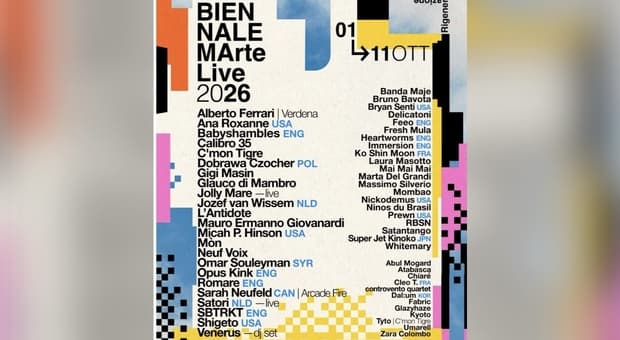  Roma: torna la Biennale MArteLive, 11 giornate tra musica, arte e performance 