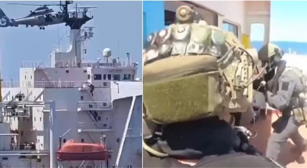  Petroliera della flotta ombra russa fermata al largo della Sicilia: la Marina francese abborda la Deliver 