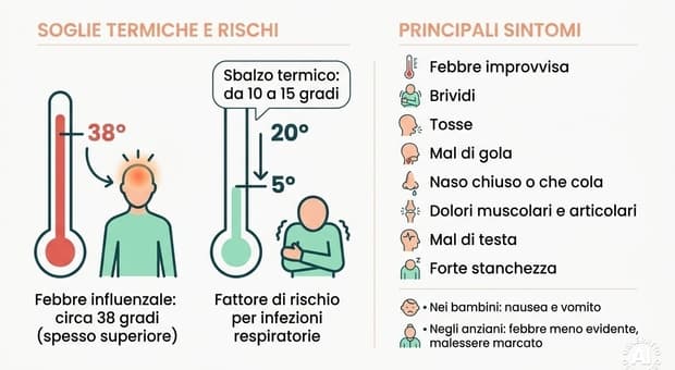  Influenza, stagione in anticipo? Già diversi casi di polmonite, Andreoni: «Sbalzi termici e ritorno dalle vacanze, infenzioni crescono» 