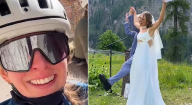  Muore in viaggio di nozze dopo 3 settimane di agonia, fatale lo scontro in bici con la moto dell'ex discesista azzurro Peter Runggaldier 