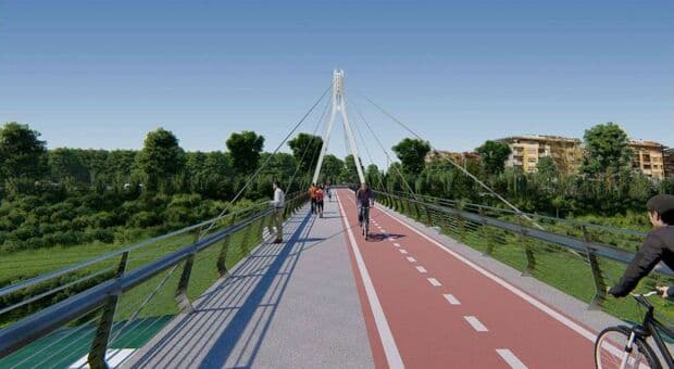  Sacco Pastore, strisce blu e nuovo ponte sull?Aniene 