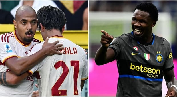  Roma-Inter, oggi all'Olimpico l'esame Scudetto. Gasperini: «Nerazzurri più forti, serve lucidità» 