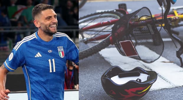  «Gli altri passavano e tiravano dritto». Ragazzo cade in bici, ferito e insanguinato sul litorale ma nessuno si ferma: lo soccorre Domenico Berardi 
