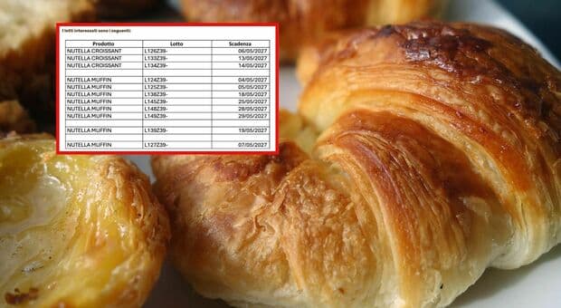  Cornetti richiamati dai supermercati per frammenti metallici, rischio perforazioni: ecco quali sono e i lotti interessati 