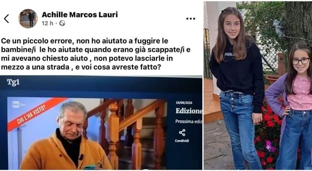  Sorelle scomparse, spunta il ?comandante Marcos?: «Così le ho aiutate». Ma per la Procura è inattendibile 