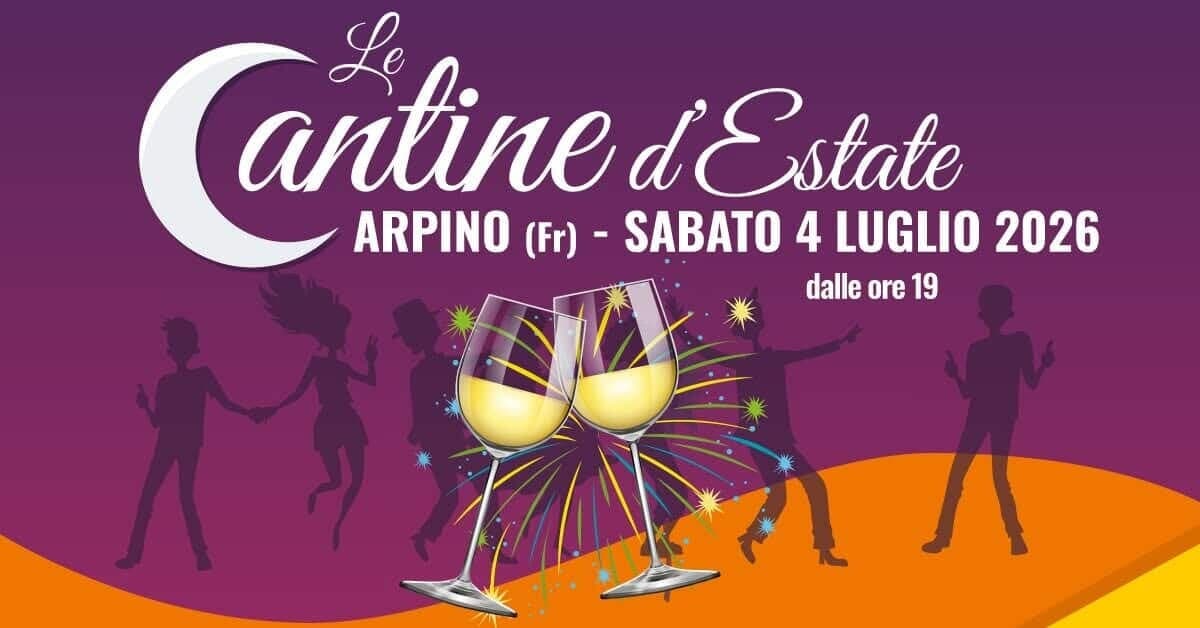 Arpino, cantine d'estate 2026