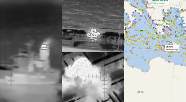  Ucraina, colpita per la prima volta nel Mediterraneo petroliera della flotta ombra russa. Il giallo del generale a bordo 