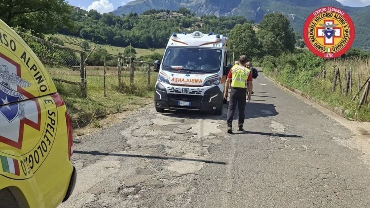 Collepardo, escursionista si ferisce durante la risalita del torrente: interviene il Soccorso Alpino