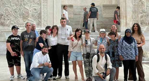  Culture 4 All: i ragazzi con disabilità alla scoperta dell'Ara Pacis 