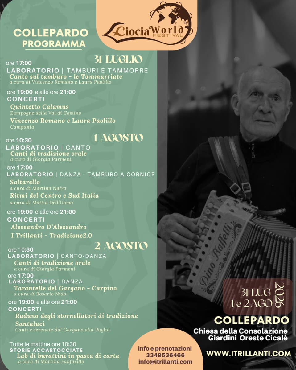 Collepardo, Ciocia World Festival 2026