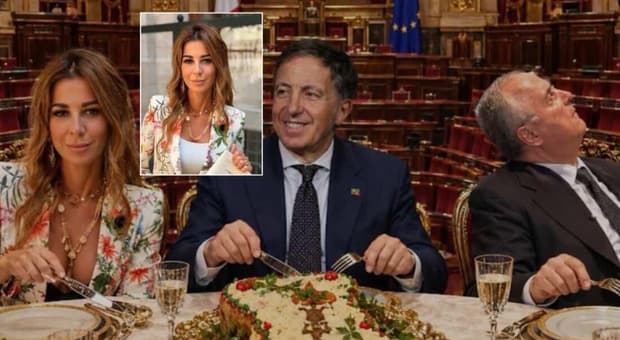  Vannacci, foto ritoccata di Matilde Siracusano: via il top, resta la scollatura. Lei: «Deriva da arginare, che squallore» 