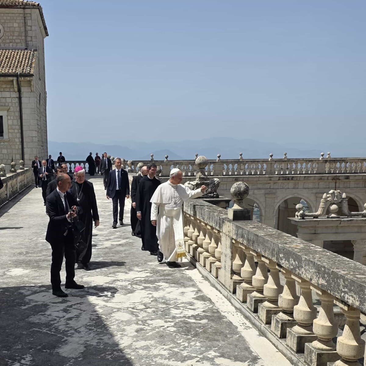 Abbazia di Montecassino,  il 2 agosto apertura straordinaria della “Loggia del Paradiso”