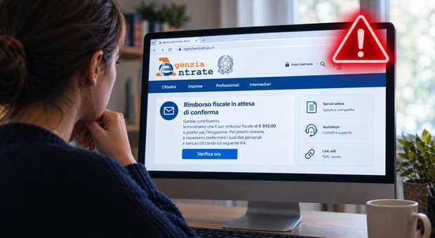 «È disponibile un rimborso fiscale a suo favore». La nuova truffa via e-mail, l'Agenzia delle Entrate lancia l'allarme: come riconoscerla e difendersi 