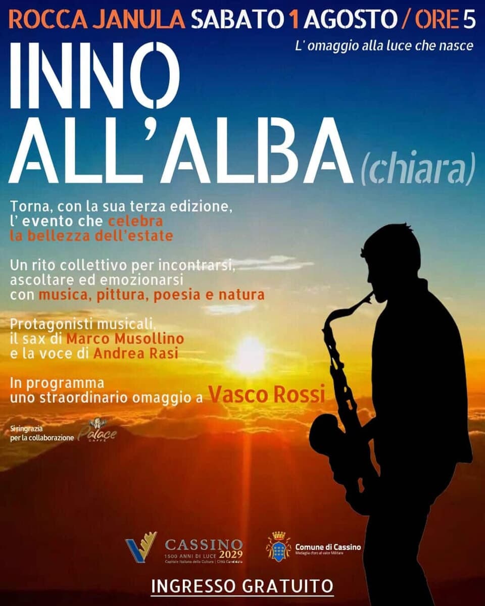 Cassino, "Inno all'alba (chiara)"