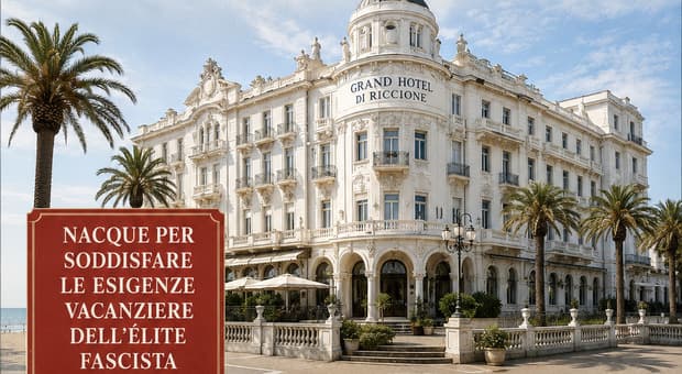  Grand Hotel di Riccione all?asta, fu rifugio di Mussolini (con i segreti di Torre 900) e dei gerarchi fascisti 