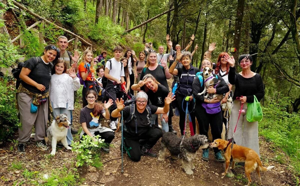 Serrone, dog trekking di ferragosto con barbecue finale