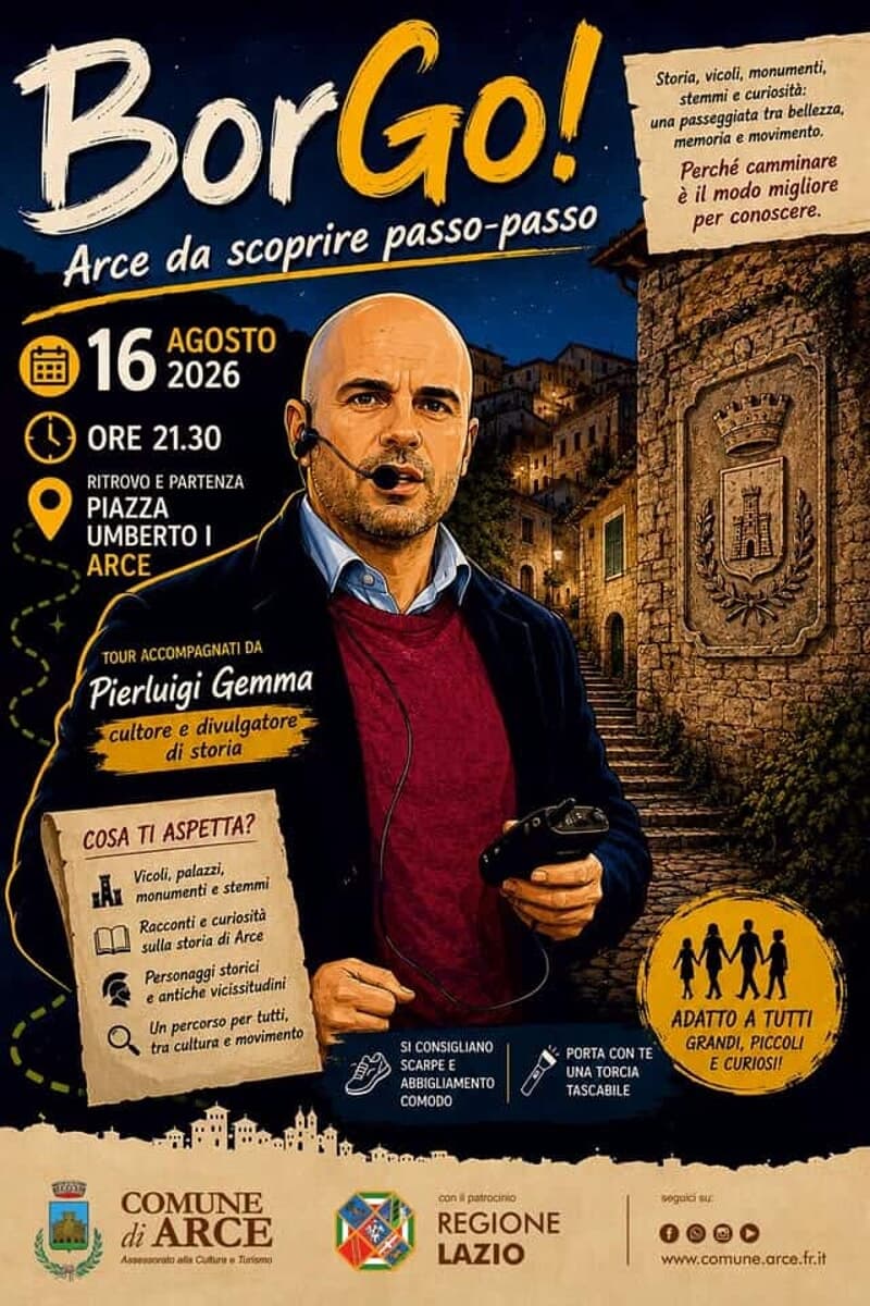 BorGo! Arce da scoprire passo-passo