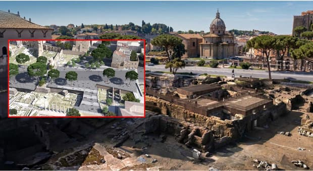  Roma, i Fori Imperiali si trasformano: boulevard e terrazze sui templi. Ecco come saranno 