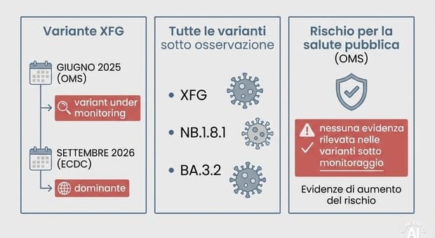  Covid, contagi in aumento in Italia: quali sono le varianti che circolano nell'autunno 2026 