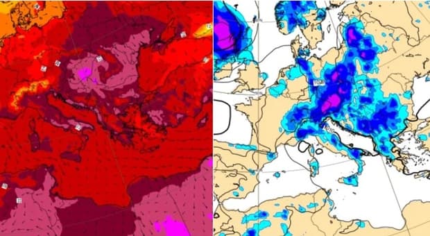  Temporali in arrivo sull'Italia, ecco dove e quando. Poi torna il caldo, le previsioni 