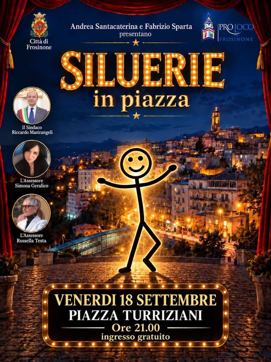 Frosinone, "Siluerie in piazza”