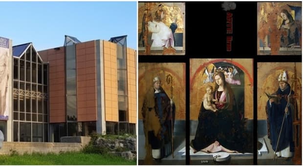  Furto al museo, rubate opere di Antonello da Messina. La "Madonna e il Cristo in pietà" ?asportata dalla teca blindata 