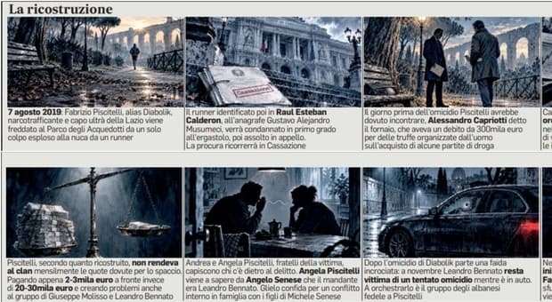  Diabolik, l?omicidio commissionato da ?O pazz con un pizzino: «Non pagava i suoi debiti» 