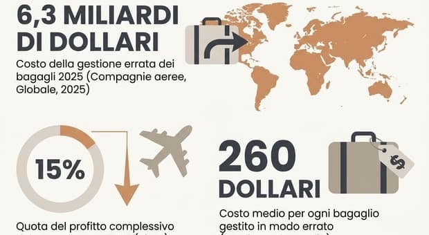  Aerei, i bagagli persi costano alle compagnie 6,3 miliardi l'anno: come ottenere il rimborso (fino a 1.600 euro) 