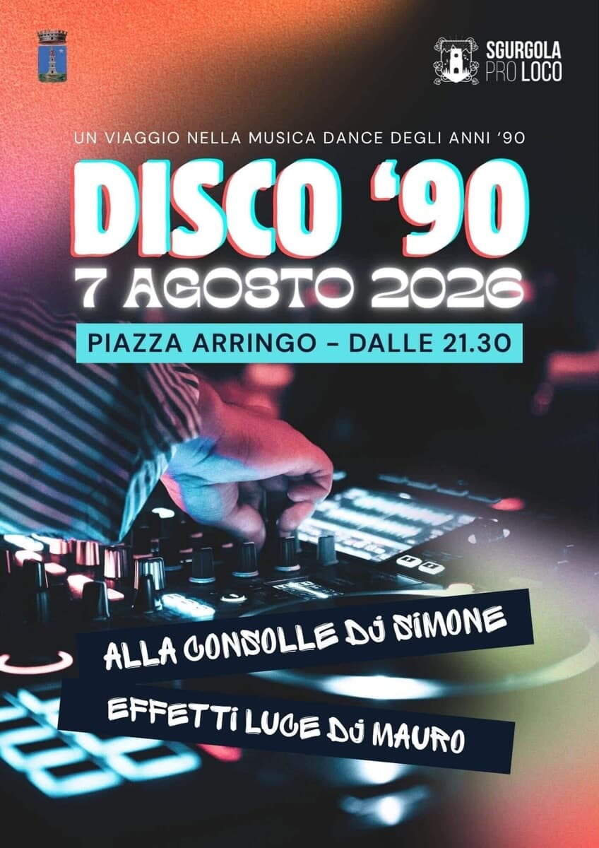 Sgurgola, "Disco ' 90"