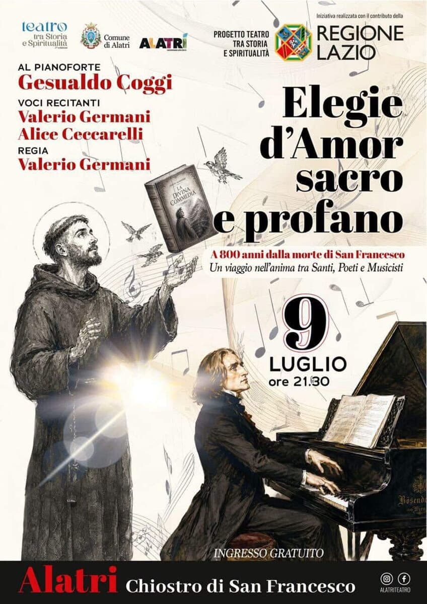 Alatri, " Elegie d’Amor sacro e profano"