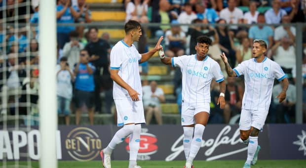 Napoli-Osasuna 2-1, le pagelle: Rrahmani (6) autorevole, Anguissa (6,5) in crescita, Giovane (5,5) poco incisivo 