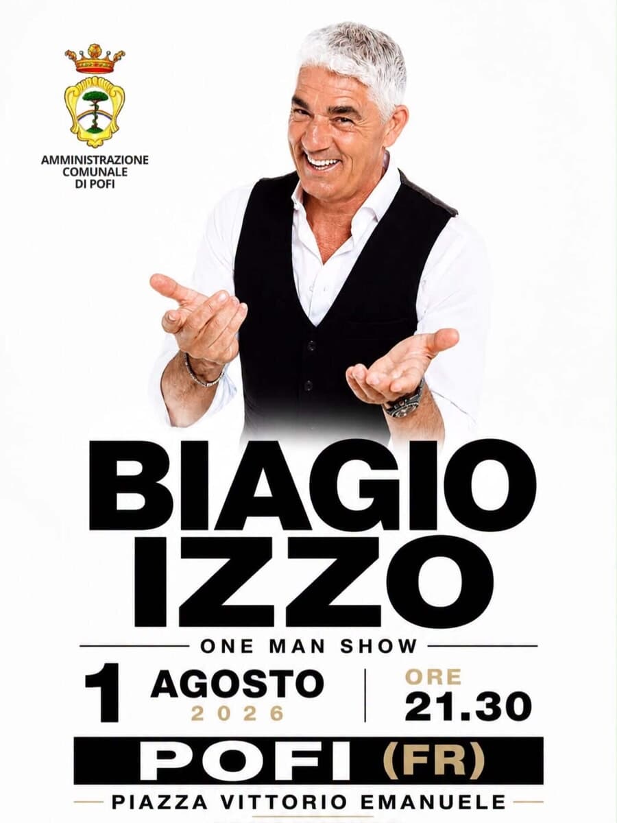Pofi, Biagio Izzo one man show