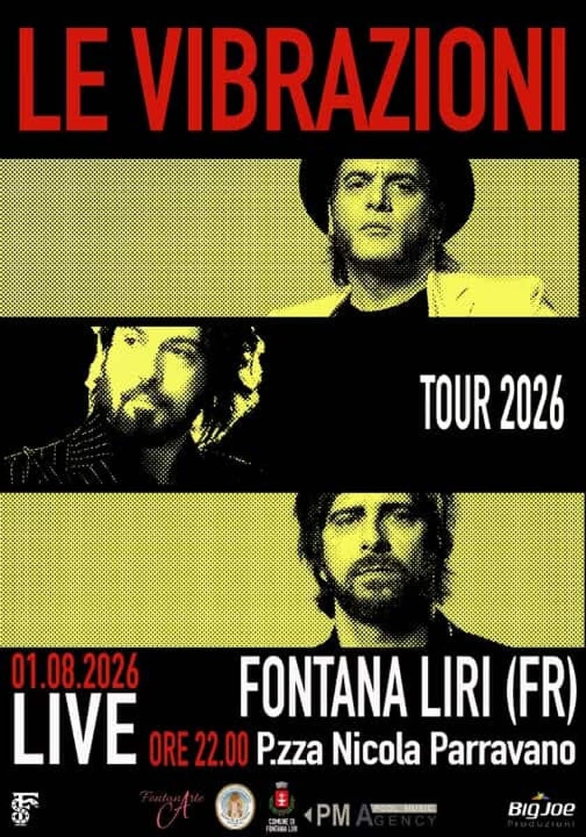Fontana Liri, Le Vibrazioni live