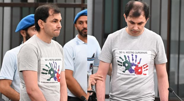  Vasile Frumuzache, condannato all'ergastolo il killer delle due escort. In aula con la maglietta dei figli: «Sei il nostro superpapà» 