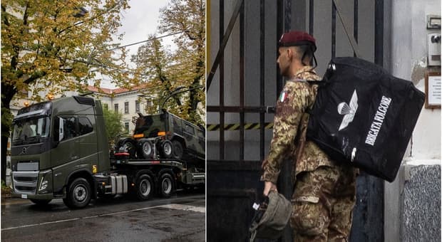  Parà della Folgore a Milano, saranno in 500 e si muoveranno in squadre da 5 (anche sui Lince) 