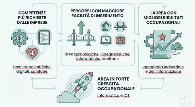  Con quale laurea è più facile trovare lavoro? Cosa sapere prima di scegliere un corso di università 