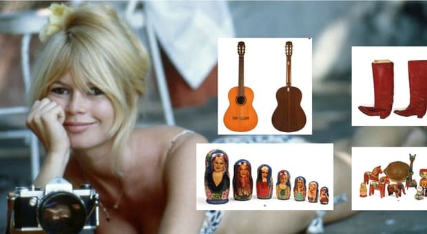  Brigitte Bardot, un milione di euro per gli oggetti della sua vita all'asta: dalle ballerine ai diamanti, incasso venti volte oltre le stile 