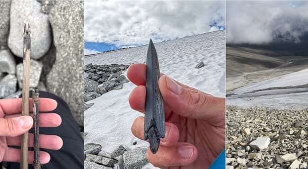  Norvegia, il ghiaccio si scioglie e riemergono 48 frecce preistoriche: alcune hanno seimila anni. L'incredibile scoperta  