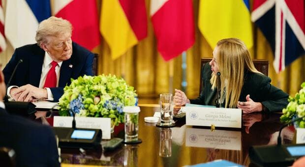  Trump, nuovo attacco a Meloni: «Gli Usa hanno speso miliardi per la Nato e l'Italia non c'è stata per difenderci» 