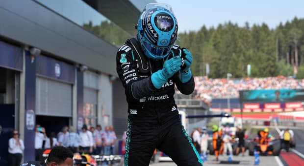  Russell vince il GP di Austria, arrivo in volata Verstappen e Antonelli per il secondo posto, Hamilton è quinto 