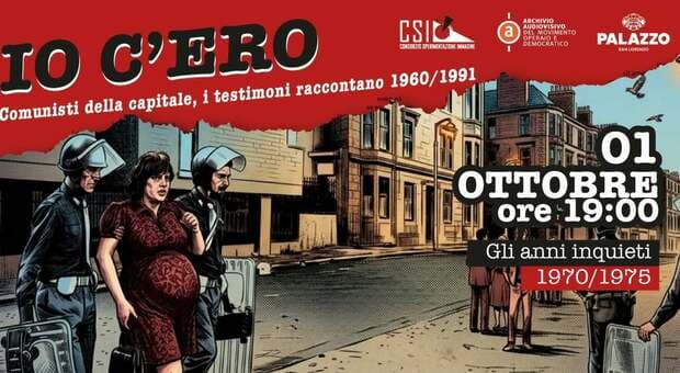  Gli anni inquieti del decenni ?70 raccontati da storici e testimoni a San Lorenzo 