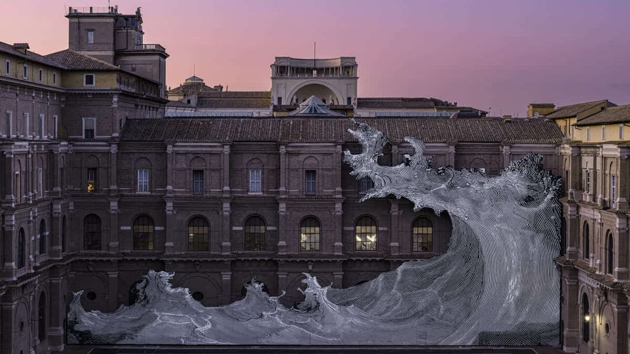 L'installazione di JR e i manoscritti papali: l'arte moderna alla Biblioteca Vaticana