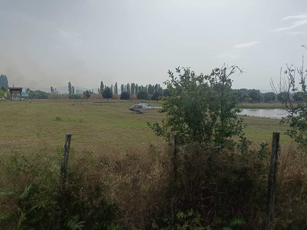 Paliano, due incendi in corso: chiusa temporaneamente la Palianese Sud