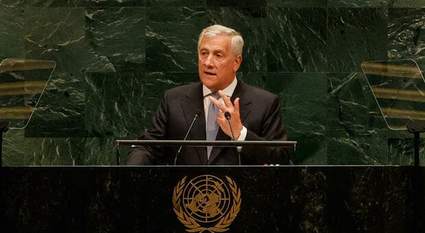  Tajani, il discorso all'Onu: «?L'Onu deve ritrovare capacità di agire, troppo spesso appare impotente» 