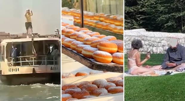  Turisti cafoni invadono l'Italia: dalle file per il krapfen alle spiagge come discariche. In infradito sulle Dolomiti, in costume al cimitero e sul tetto del vaporetto 